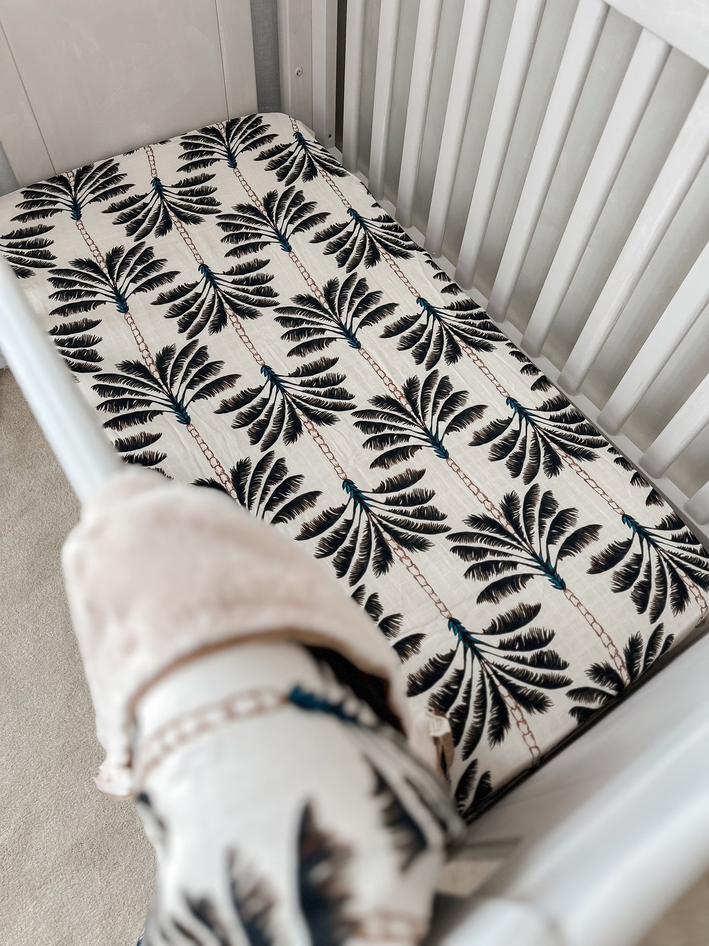 Daintree Fitted Cot Sheet