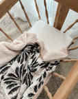 Daintree Fur Lined Cot Blanket