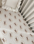 Ted & Duck Fitted Cot Sheet