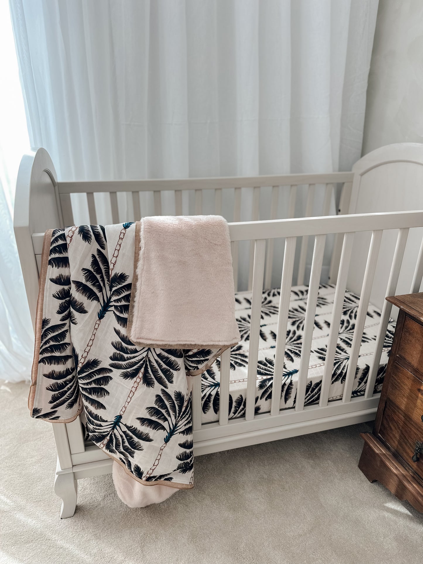 Daintree Fitted Cot Sheet