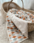 Harlequin Fur Lined Cot Blanket