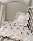 Ted & Duck Fitted Cot Sheet