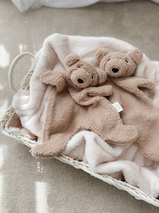 Little Teddy Comforter Back up Bundle - Biscuit