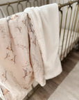 Nightingale Fur Lined Cot Blanket