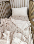 Nightingale Fur Lined Cot Blanket