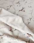 Nightingale Fur Lined Cot Blanket